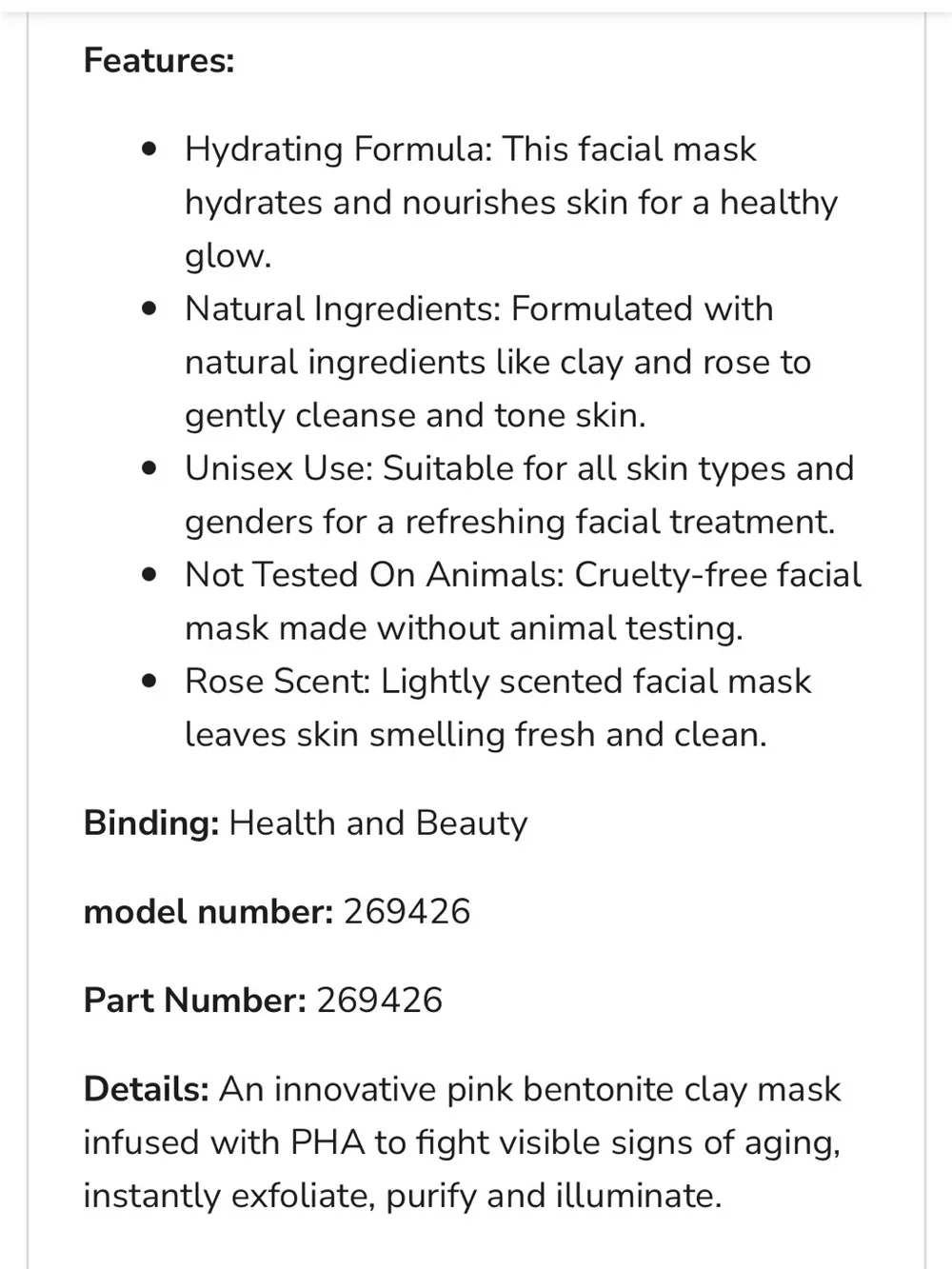 Ole Henriksen PHAT Glow Facial Mask